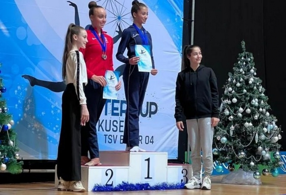 Daha bir bədii gimnastımız “Qış kuboku” yarışında fərqlənib