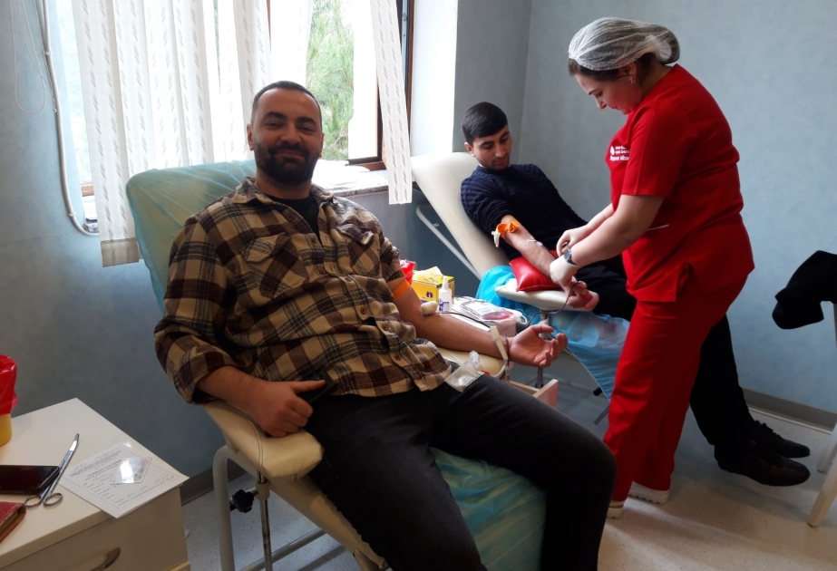 MDU-nun kollektivi qanvermə aksiyasında iştirak edib