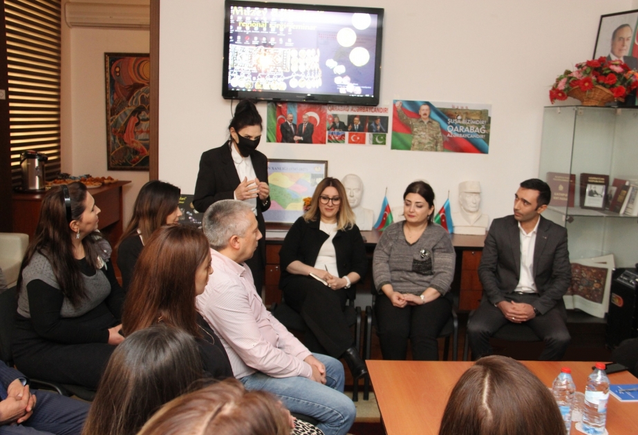 Regionda seminar: Saatlıda “Muzey dəfinələri”ndən danışılıb