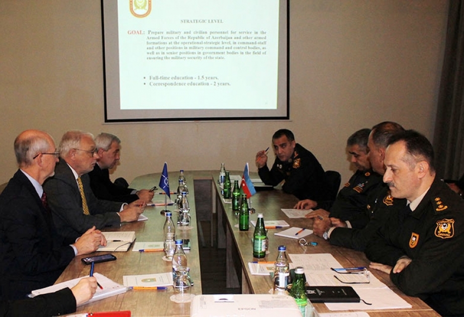 NATO-nun Müdafiə təhsilinin genişlənməsi proqramı çərçivəsində işçi görüşləri keçirilir
