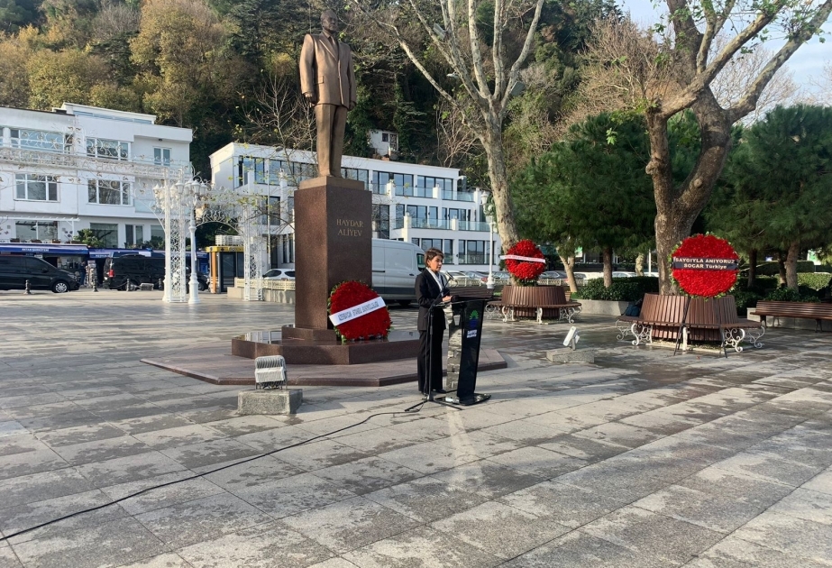 Great Leader Heydar Aliyev commemorated in Istanbul