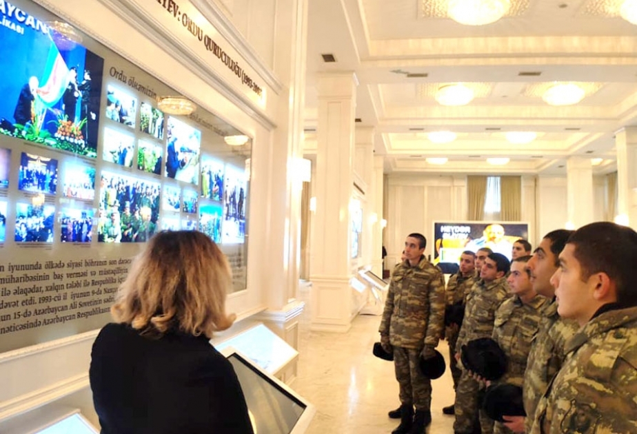 Ordu quruculuğu sahəsində Ulu Öndərin siyasi xətti bu gün uğurla davam etdirilir