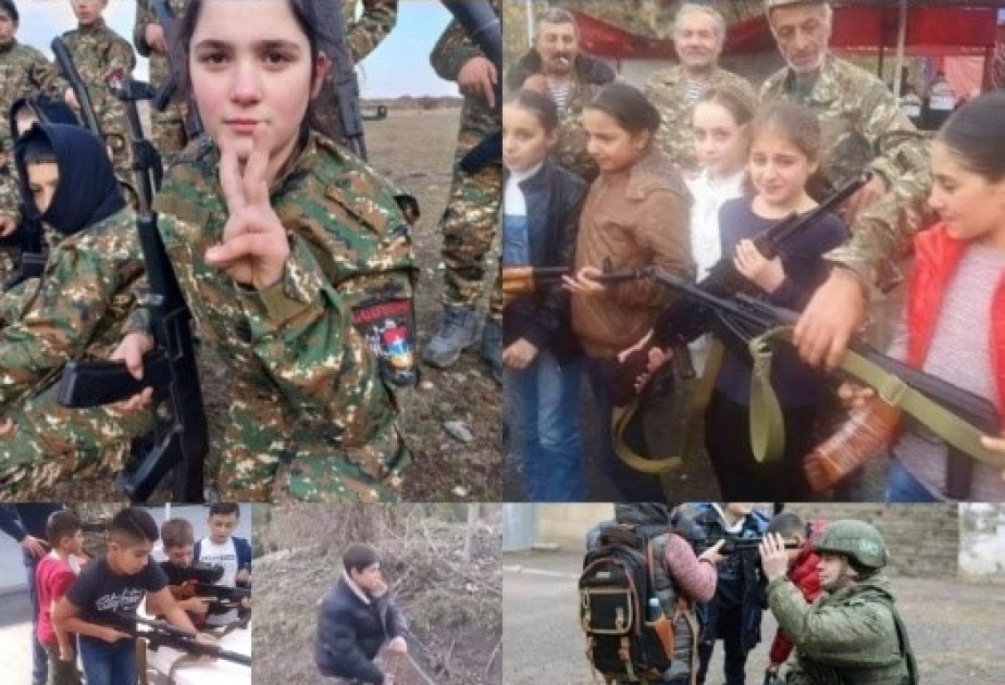 Ermənistan uşaqları hərbi əməliyyatlara cəlb etməklə beynəlxalq hüquq normalarını pozur