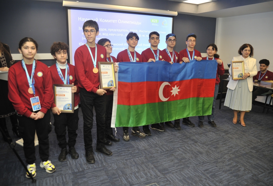 V Beynəlxalq Olimpiadanın qalibləri mükafatlandırılıblar