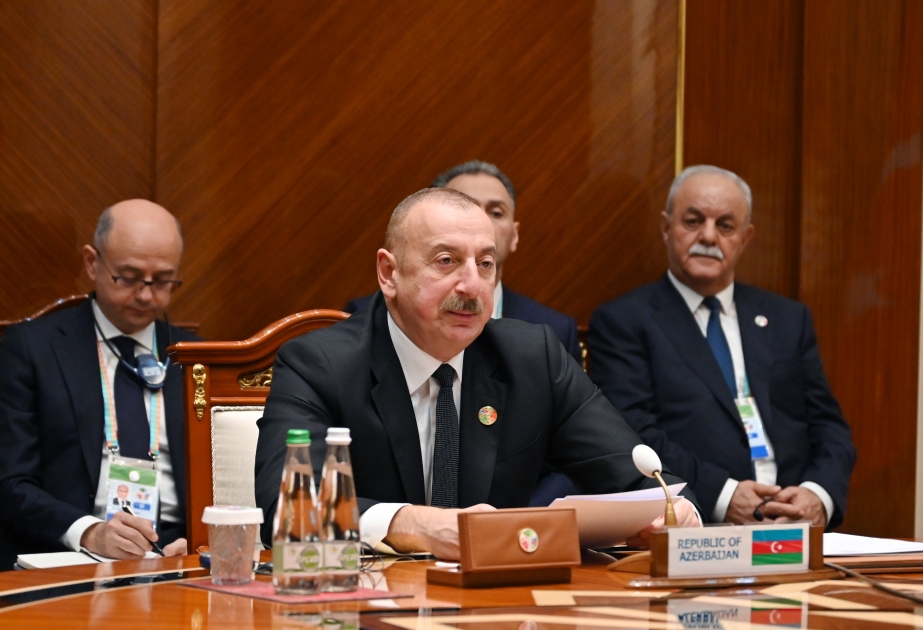 Prezident: Vətən müharibəsindəki Qələbəmiz regionda yeni nəqliyyat-kommunikasiya layihələri üçün əlverişli imkan yaradıb