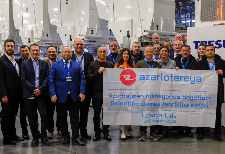 ®  Media nümayəndələri İngiltərədə “Poz-Qazan” biletlərinin çap olunduğu fabrikdə