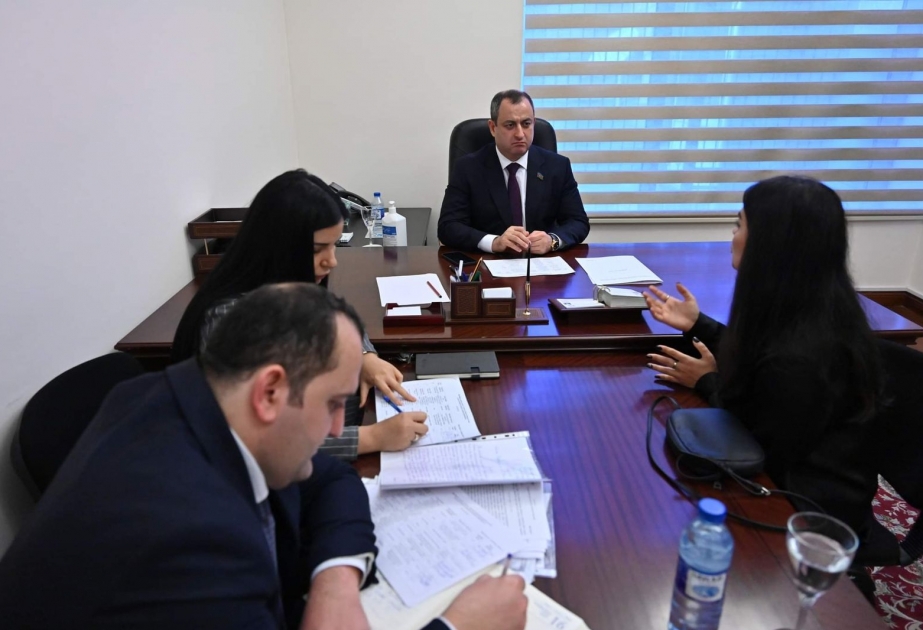 Milli Məclis sədrinin müavini növbəti dəfə seçicilərlə görüşüb