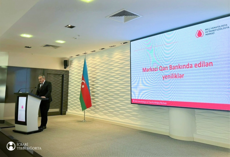 Dövlət Agentliyi Mərkəzi Qan Bankında bir sıra yeniliklərə başladı