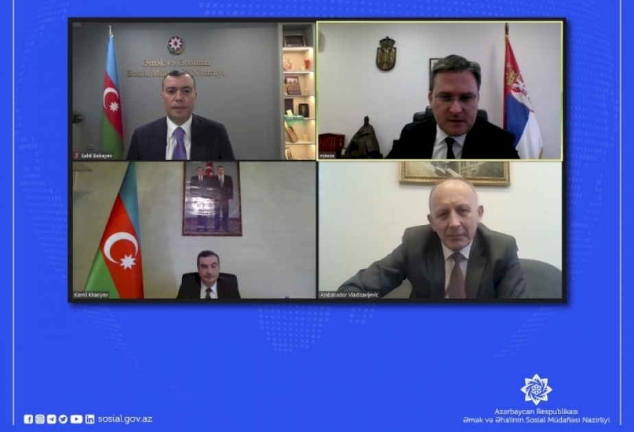 Azərbaycan Serbiya ilə əməkdaşlıq məsələlərini müzakirə edib