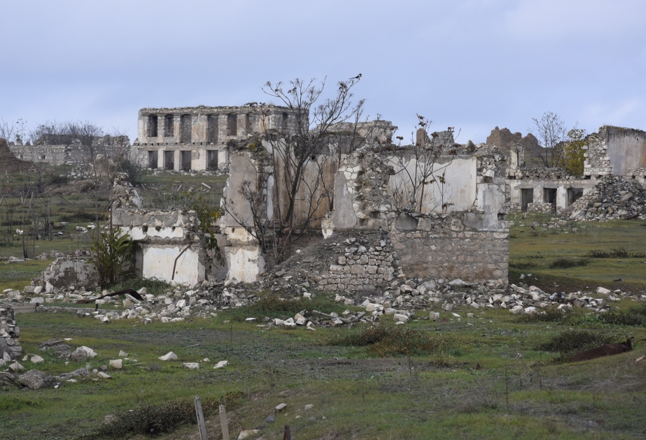 Füzuli rayonunun Qaraxanbəyli kəndi FOTO