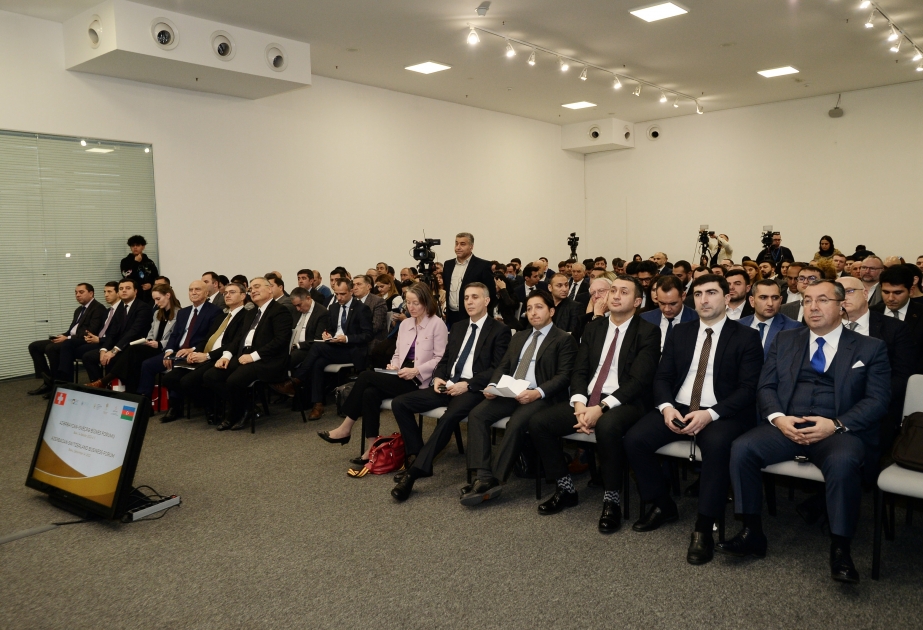 En el foro empresarial azerbaiyano-suizo se analiza el nivel de desarrollo de las relaciones económicas