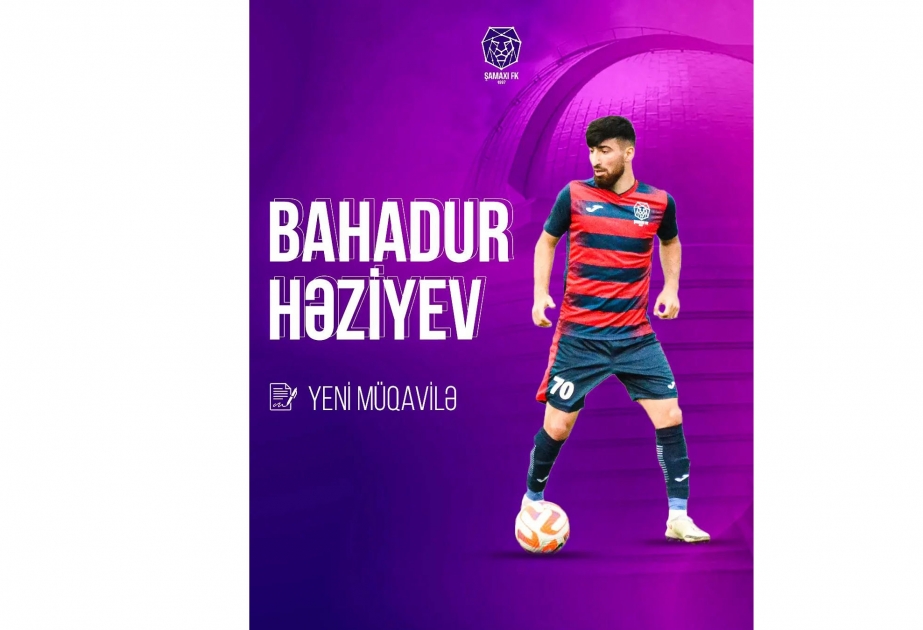 “Şamaxı” daha bir futbolçusu ilə yeni müqavilə imzalayıb