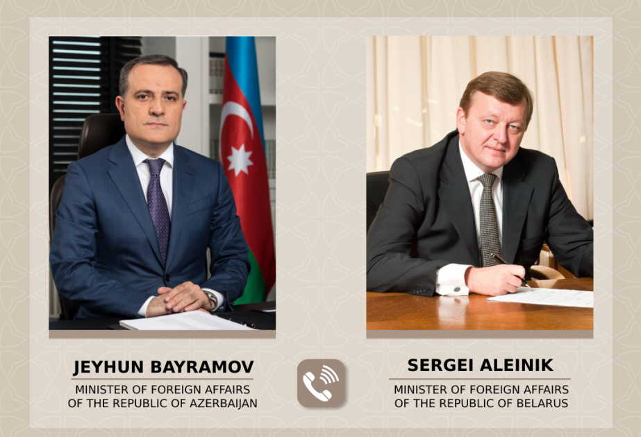 Azerbaijani, Belarusian FMs talk over phone