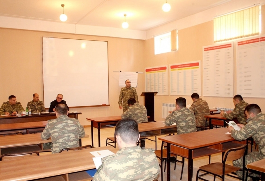 Contest for title of Best Psychologist of Year held in Azerbaijan Army
