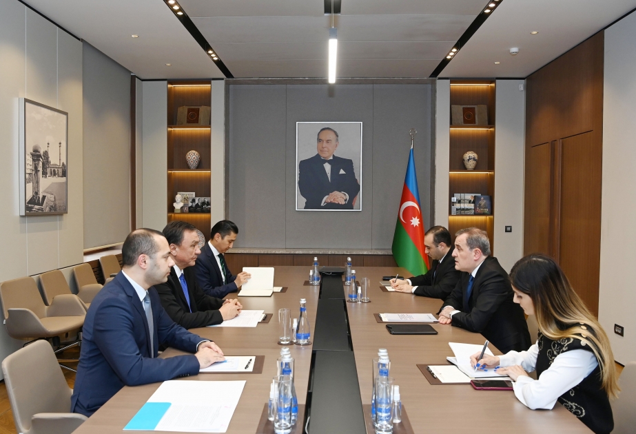 Ceyhun Bayramov Türk Dövlətləri Təşkilatının Baş katibi ilə görüşüb