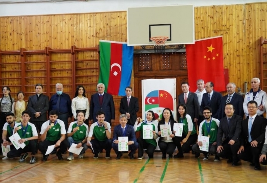 Azərbaycan və çinli tələbələrin yoldaşlıq turniri - qaliblər mükafatlandırılıb