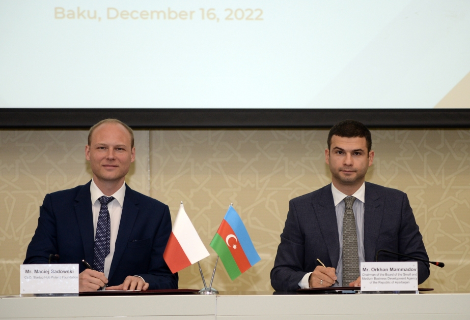 KOBİA ilə “Startup Hub Poland Foundation” arasında memorandum imzalanıb