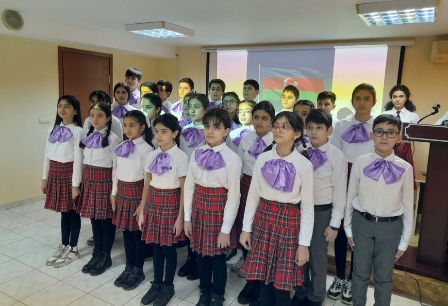 “Gənc istedadlar” liseyində Əhməd Cavadın yubileyi