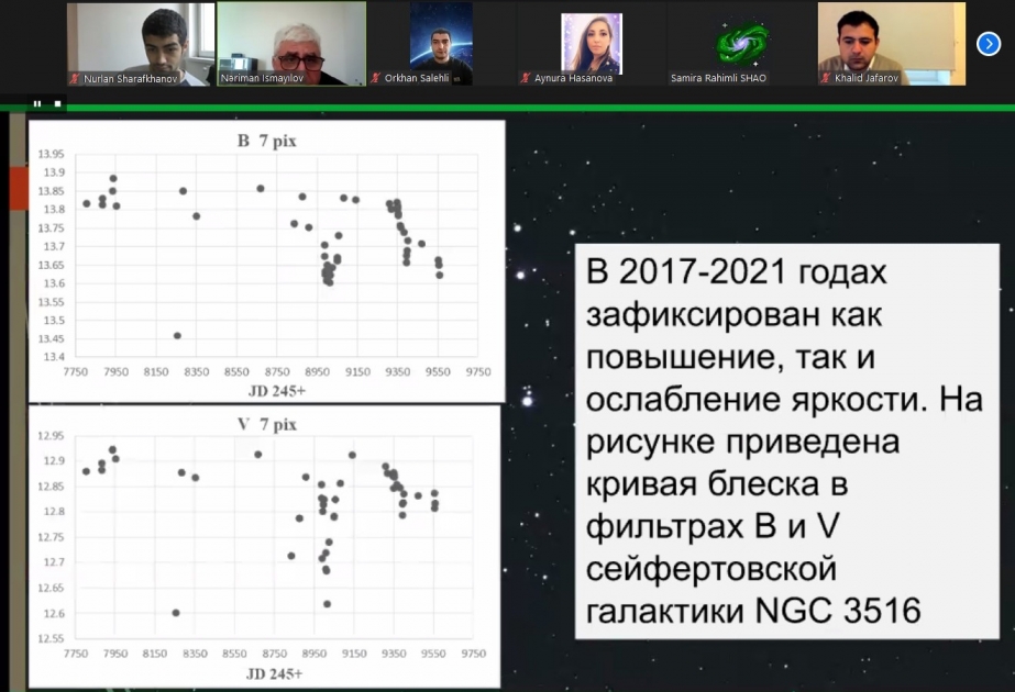 Şamaxı rəsədxanasının gənc alimlərinin növbəti astroseminarı