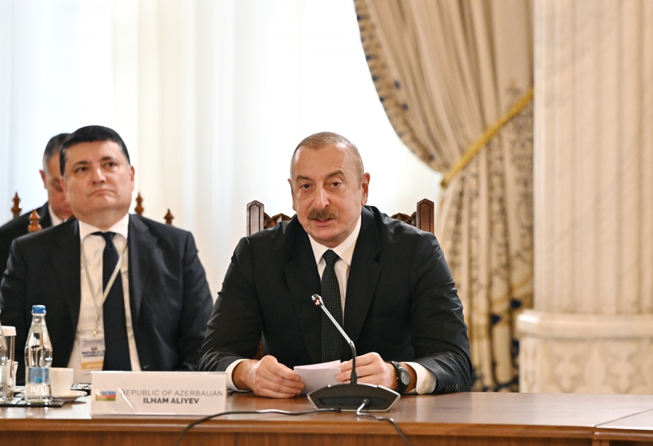 Ilham Aliyev: “El próximo año, las exportaciones de gas natural desde Azerbaiyán alcanzarán los 24 mil millones de metros cúbicos”

