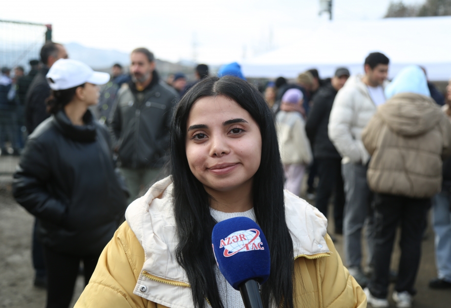 Aksiya iştirakçısı: Qarabağda faydalı qazıntıların talanması ilə barışmayacağıq