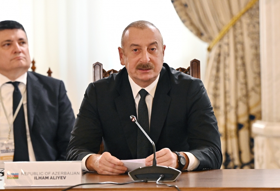 Presidente Ilham Aliyev: “Azerbaiyán está ampliando la geografía del suministro de gas al mercado europeo”