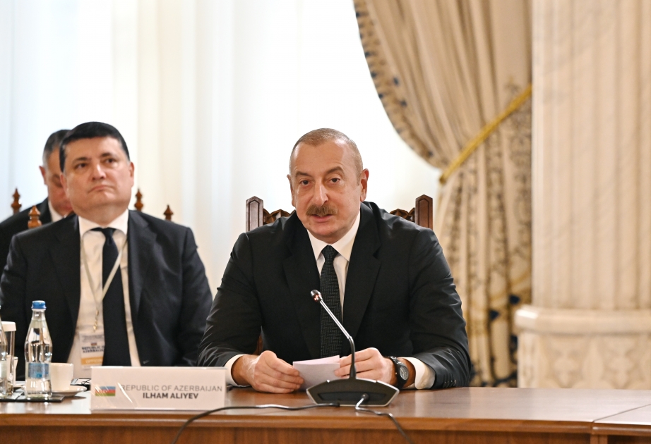 President Ilham Aliyev: In order to achieve our goals we must work efficiently

