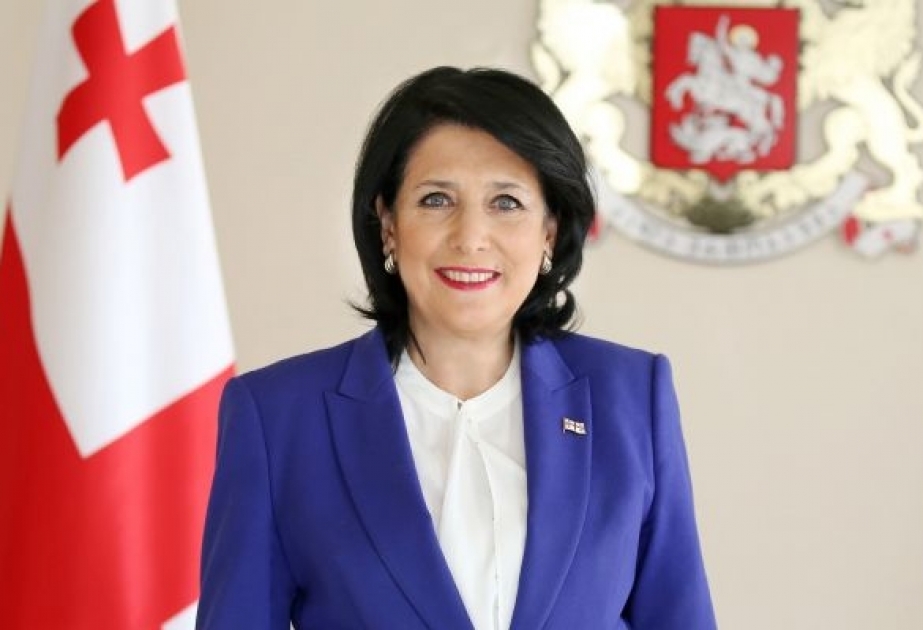 Gürcüstan Prezidenti: Yaşıl enerji ilə bağlı strateji tərəfdaşlığa dair sazişin imzalanması vacib addımdır