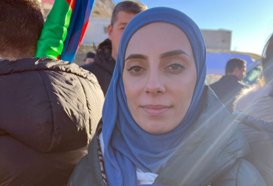 Humay Quliyeva: Aksiya vasitəsilə xalq olaraq birliyimizi nümayiş etdiririk