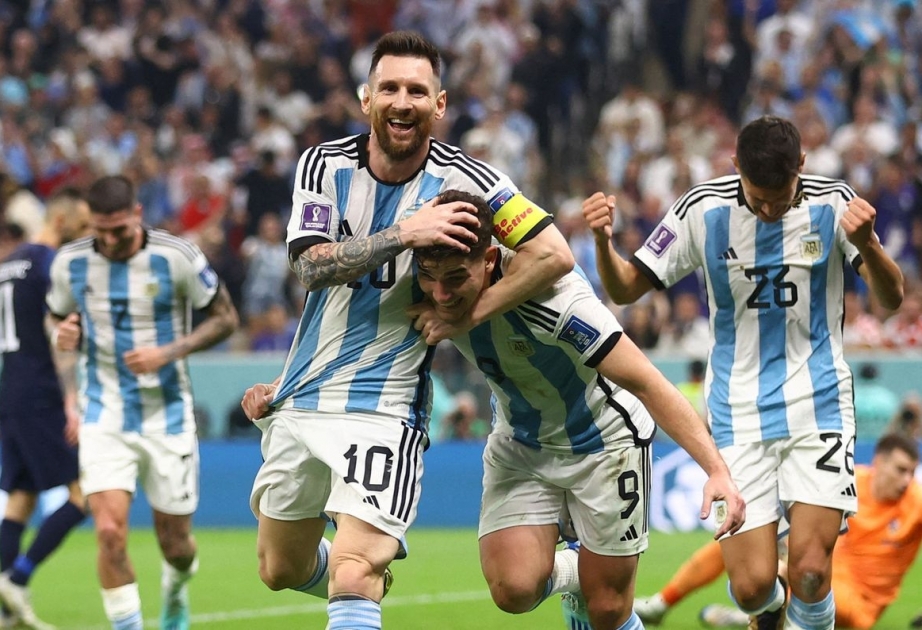 Argentina millisi Fransa və Uruqvay yığmalarını qabaqlayıb