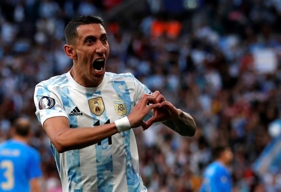 Argentinalı futbolçu Anxel Di Mariya rekorda imza atıb