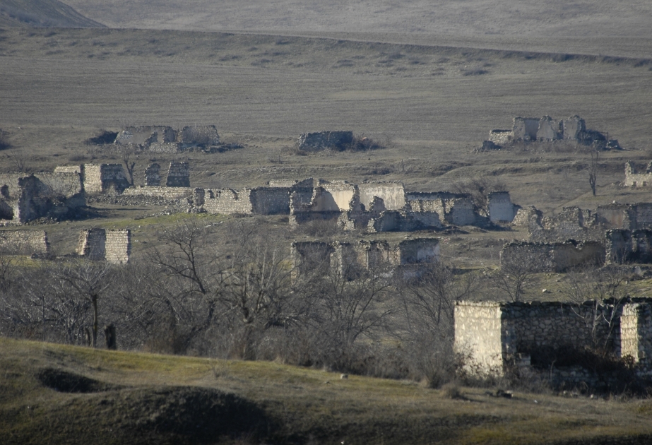 Ağdam rayonunun Xaçındərbətli kəndi  FOTO