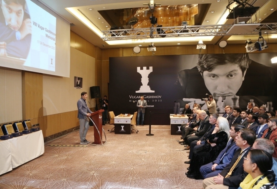 Se llevó a cabo la ceremonia de apertura del VIII torneo dedicado a la memoria de Vugar Hashimov