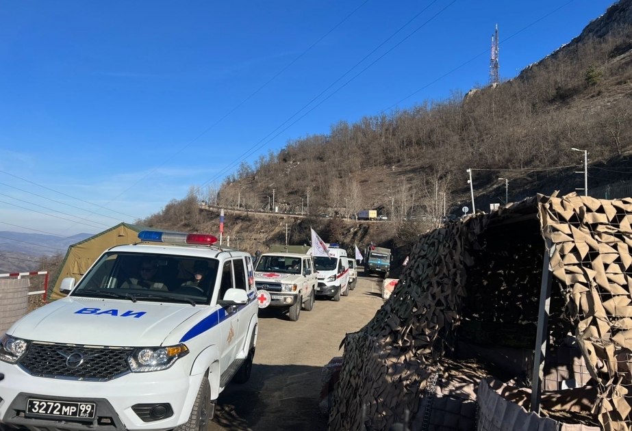 Созданы условия для проезда автомобилей МККК из Ханкенди в Лачин
