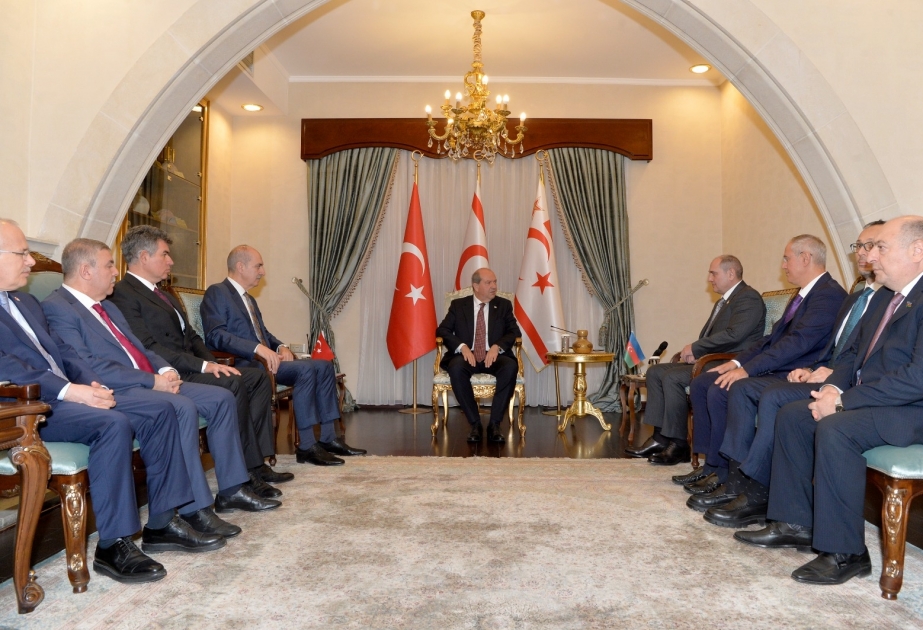 Şimali Kipr Prezidenti YAP-ın nümayəndə heyətini qəbul edib