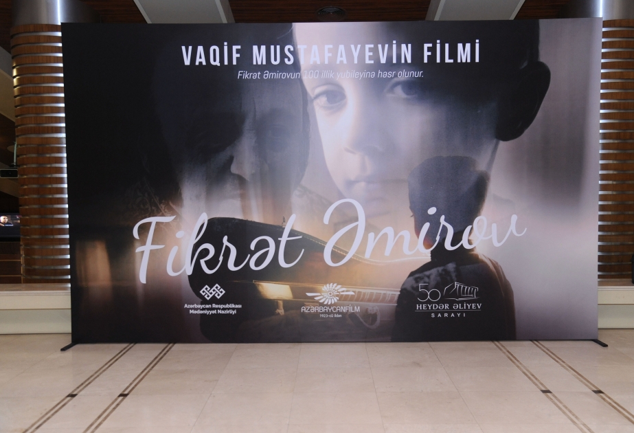 Heydər Əliyev Sarayında “Fikrət Əmirov” filminin təqdimatı olub