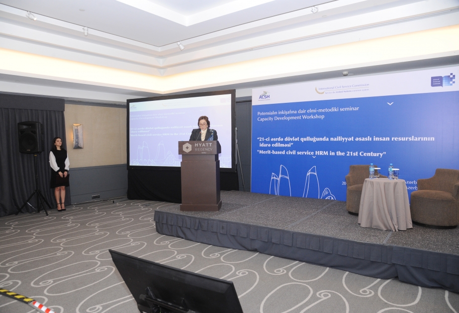 Dövlət qulluğunda insan resurslarının idarə edilməsi -  beynəlxalq seminar