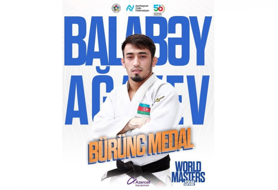 “Masters”: Azərbaycan cüdoçusundan bürünc medal