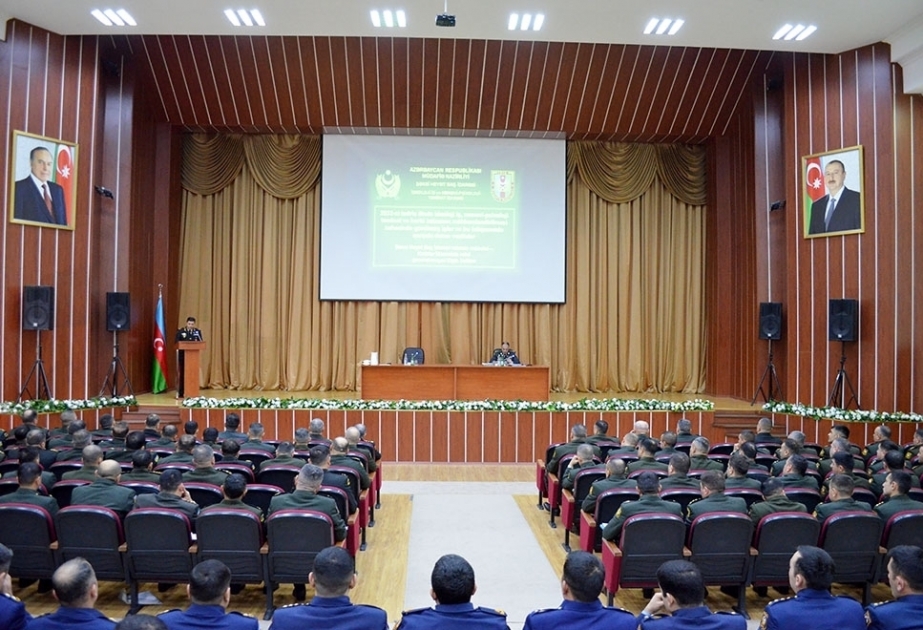 Training-methodological sessions held with officers and psychologists for ideological work and moral-psychological support