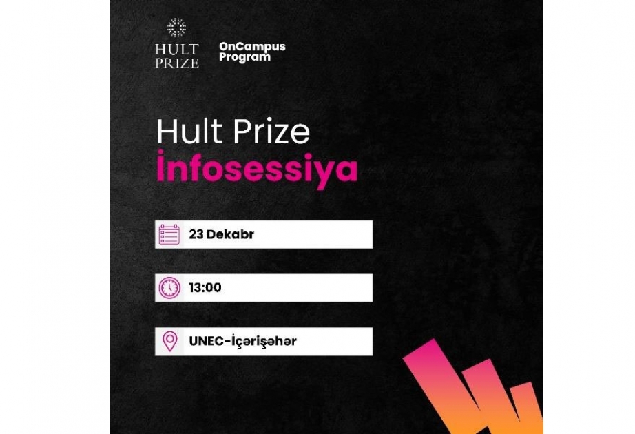 Sosial sahibkarlıqla maraqlanan gənclər üçün fürsət: “Hult Prize” yarışı