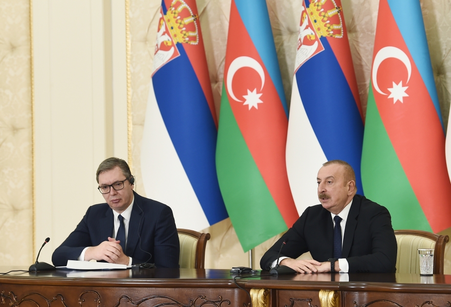 Azerbaijani President: We will cooperate with Serbia in bilateral and multilateral formats