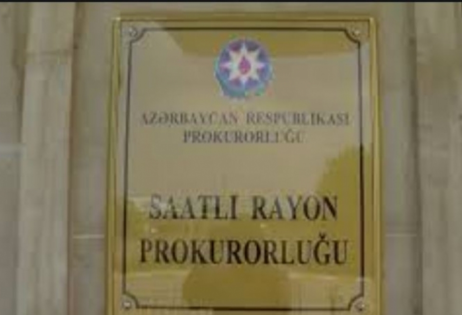 Qanunsuz qum hasilatı aparılması faktı ilə bağlı cinayət işi başlanıb