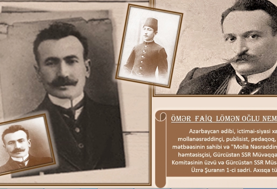 Gənclər Kitabxanasında Ömər Faiq Nemanzadə haqqında silsilə materiallar hazırlanıb