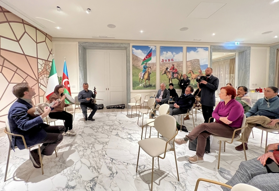 Se celebró en Roma una clase magistral sobre el arte del mugham y la cultura musical de Azerbaiyán