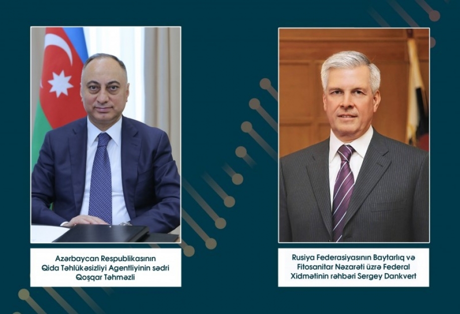 Qida Təhlükəsizliyi Agentliyinin sədri "Rosselxoznadzor"un rəhbəri ilə görüşüb
