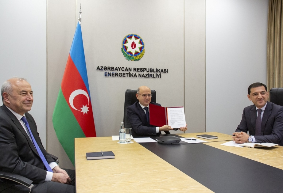 Elektroenergetika sektorunun inkişafına dair Memorandum imzalanıb