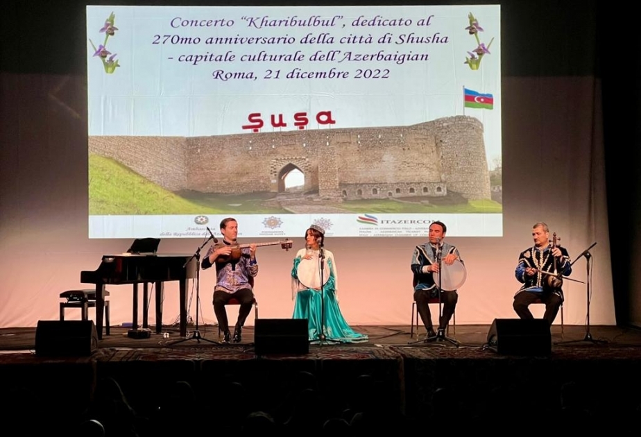 Romada “Şuşa İli”nə həsr olunmuş konsert: “Xarıbülbül” VİDEO