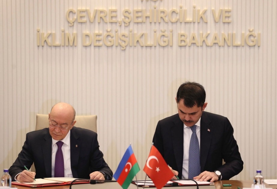 Azərbaycan ilə Türkiyə arasında tikinti sahəsində Anlaşma Memorandumu imzalanıb