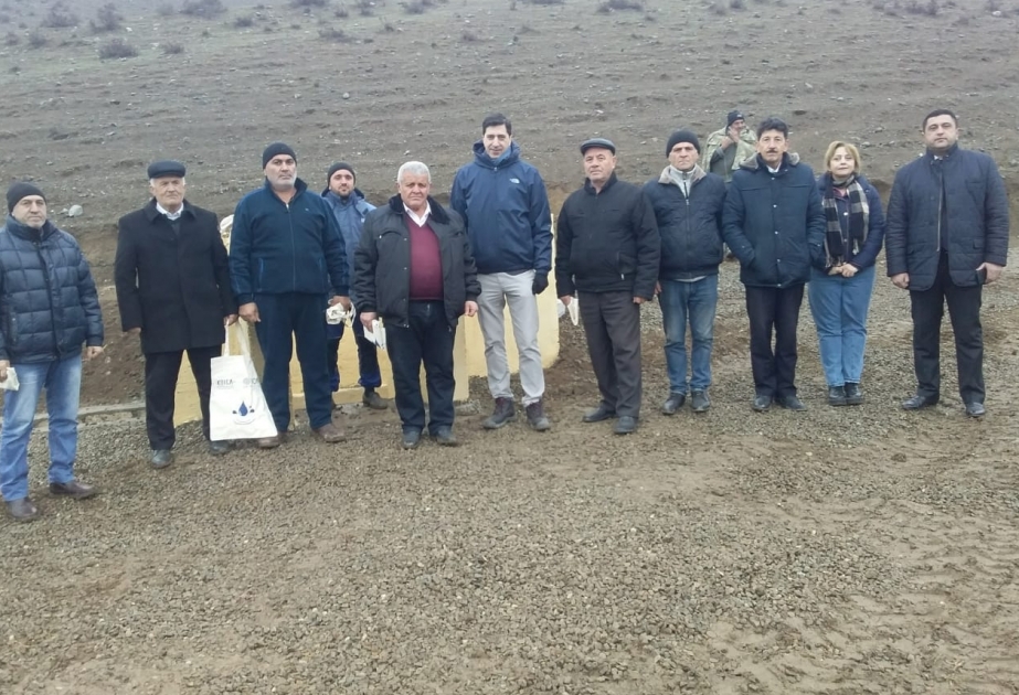 Göygöldə bərpa edilmiş kəhrizin suyundan 2500 nəfər istifadə edəcək