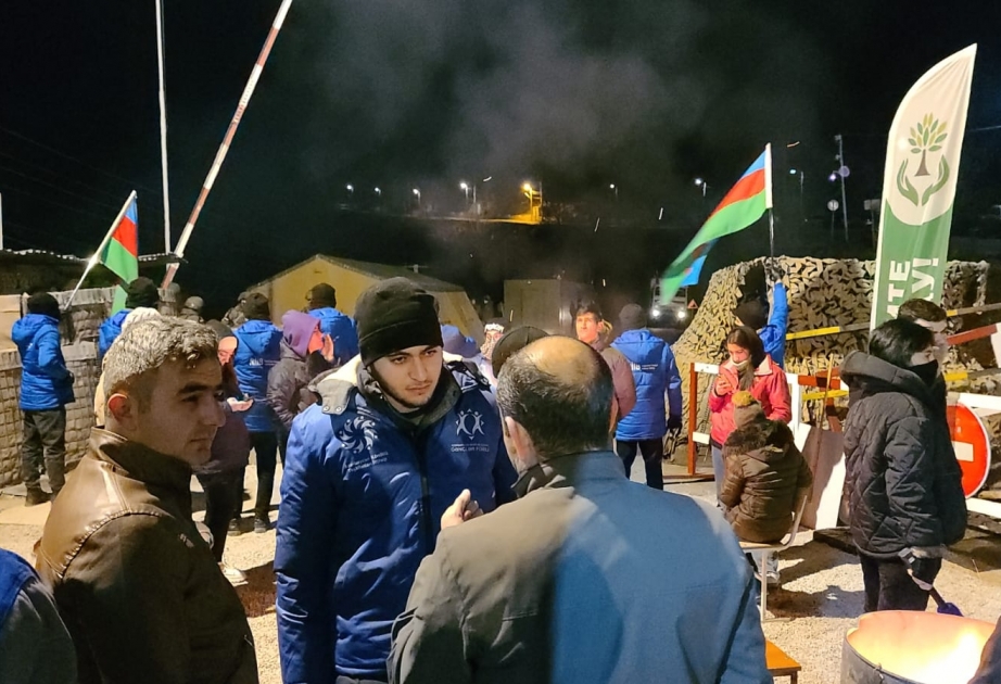 Xankəndi-Laçın yolu: Aksiyada təhlükəsizlik qaydalarına ciddi riayət olunur